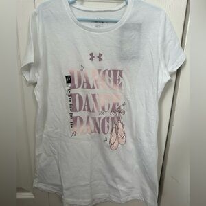 Under Armour youth Medium ballet tshirt NWT